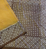 Seema kutch hand embroidery on silk