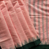 Mrunalini Ponduru handspun and handwoven cotton saree with additional blouse