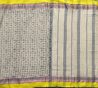 Shalpa mul cotton saree with Tamil script print all over