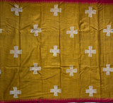 Paramita Dhonekali with Hand block printed kolam