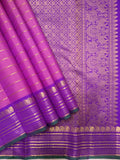 Mahalakshmi handwoven pure silk velthari design Kanjivaram saree