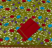Anahita resham kota saree with Parsi gara embroidery