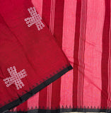 Kamsamitha Dhonekali with Hand block printed kolam - The Maggam Collective