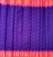 Urvashi Handwoven Gadwal cotton-silk