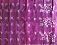 Anubha Organza Jamdani saree with blouse