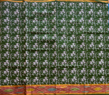 Kavya Venkatagiri saree with kadhi ikat border and cow print