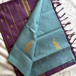 Athira handwoven silk Chinnalampattu with blouse
