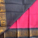 Meghana - Kattam checks Madurai Sungudi with blouse
