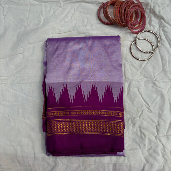 Neelalohita Dharwad handloom pure silk saree