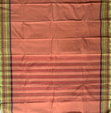 EverReady - handwoven Kanchi cotton saree with readymade blouse