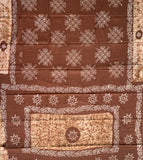 Asmi - hand dyed Batik Sungudi saree