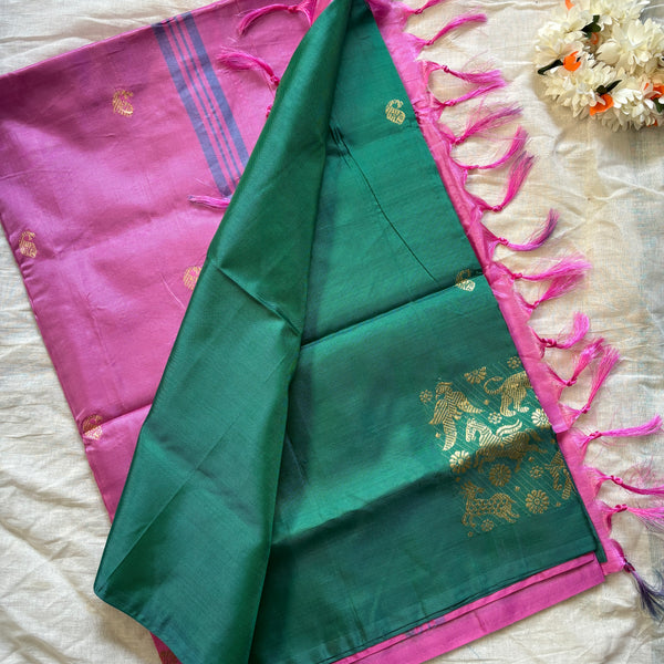 Iniyaa handwoven silk Chinnalampattu