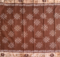 Asmi - hand dyed Batik Sungudi saree