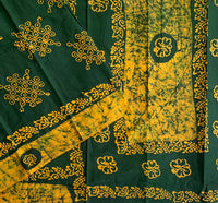 Srushti - hand dyed Batik Sungudi saree