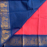 Gauri - Kattam checks Madurai Sungudi with blouse