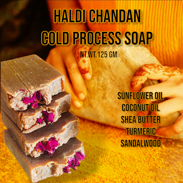 Haldi Chandan Cold Processed Soap