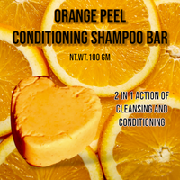 Orange peel Conditioning Shampoo Bar