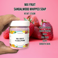Mixed fruit Sandalwood Whipped Soap