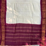 Geetanjali - Madurai Sungudi with zari kattam checks
