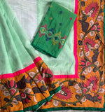 Archana - Kalamkari on silk cotton Mangalgiri