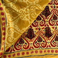 Yamini - Barmer hand block printed cotton saree