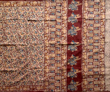 Meenakshmi - Kalamkari cotton sari