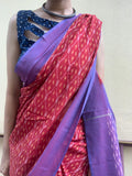 Chandana Charchita - Pochampally ikat cotton sari