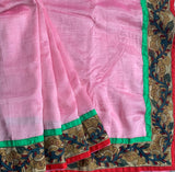 Vasanthi - pen Kalamkari on silk cotton Mangalgiri