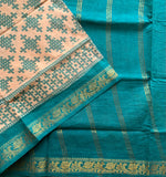Sangavi - kolam printed Madurai Sungudi saree