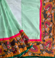 Archana - Kalamkari on silk cotton Mangalgiri