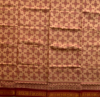 Iniya - kolam printed Madurai Sungudi saree