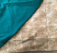 The woods - stitched Shibori mul cotton saree