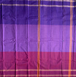 Neelagagana - Kanchi cotton muppangu / mubbagam saree