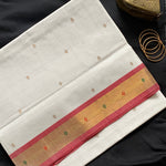 Like the moon - Handwoven Venkatagiri saree