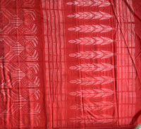 Pink symphony - stitched Shibori mul cotton saree