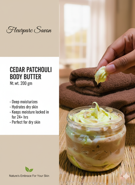 Cedar Patchouli Body Butter