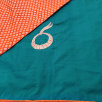 Abharana - Applique on silk Kanjivaram - The Maggam Collective