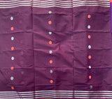 You should see me in a crown - venkatagiri cotton with orange border