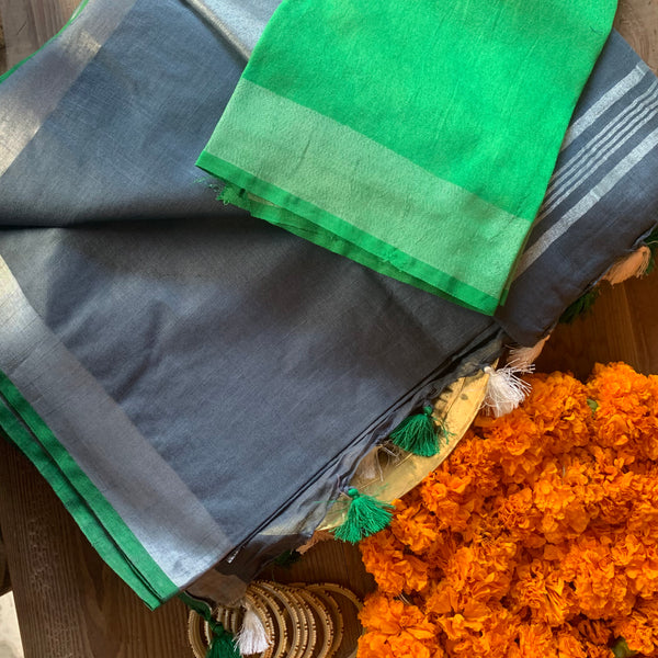 Curiosity - linen sari