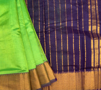 Greenlight - handwoven Mangalgiri silk sari