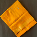 Mangalam - Yellow pure silk Uppada Jamdani