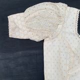 Premium Hakoba blouse in vintage design