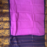 Orchid love - dip dyed Madurai Sungudi saree