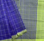 Indigo farm - handloom Mangalgiri cotton saree