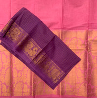 Princess Bride - dip dyed Madurai Sungudi saree with long border