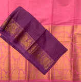 Princess Bride - dip dyed Madurai Sungudi saree with long border
