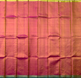 Katyayani - shot coloured pink silk kanjivaram