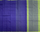 Indigo farm - handloom Mangalgiri cotton saree