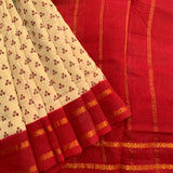 Divyam - 9 yards dip dyed Madurai Sungudi saree -Madisar