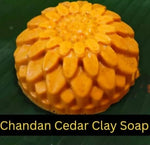 Chandan / Sandalwood Cedar handmade clay soap